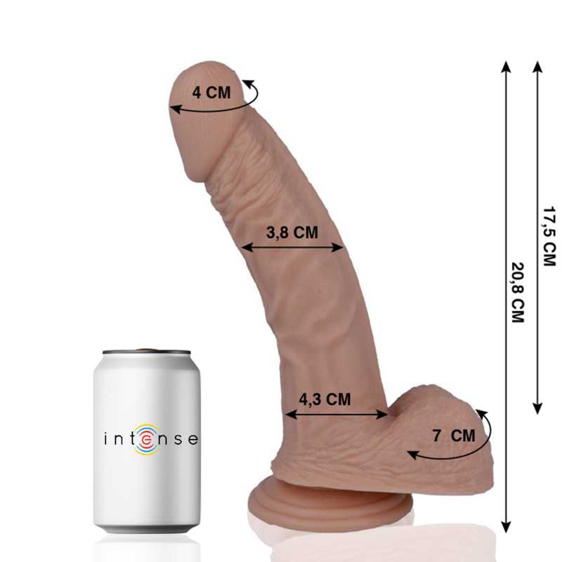 MR INTENSE – 23 REALISTIC COCK 20.8 CM -O- 3.8 CM