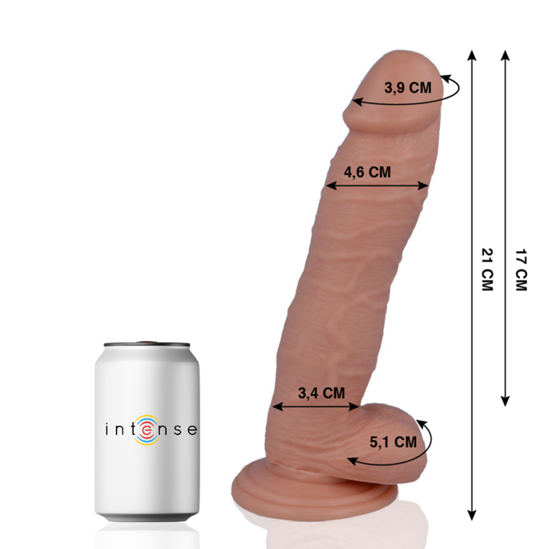 MR INTENSE – 24 REALISTIC COCK 21 CM -O- 4.6 CM