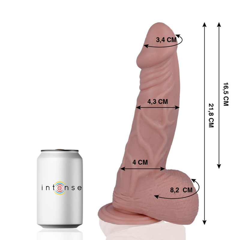 MR INTENSE – 25 REALISTIC COCK 21.8 CM -O- 4.3 CM