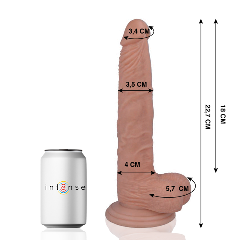MR INTENSE – 29 REALISTIC COCK 22.7 CM -O- 3.5 CM