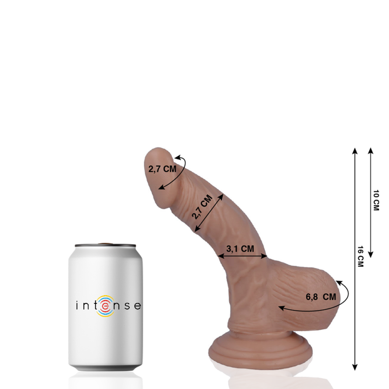 MR INTENSE – 2 REALISTIC COCK 16 CM -O- 2.7 CM
