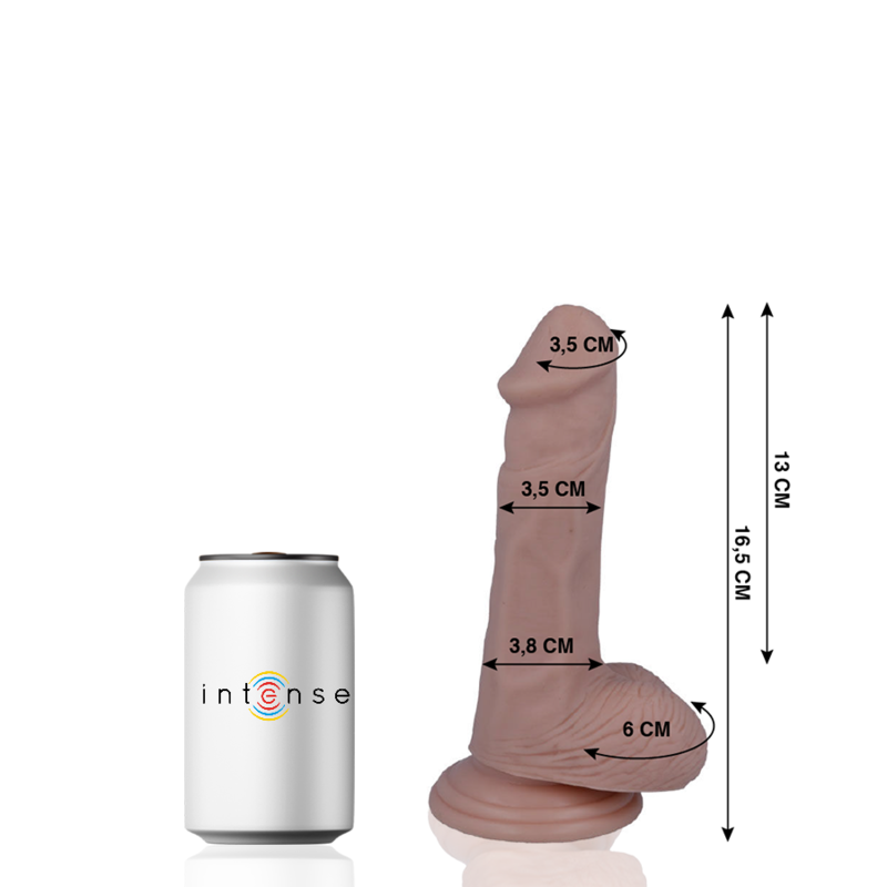 MR INTENSE – 5 REALISTIC COCK 16.5 CM -O- 3.5 CM