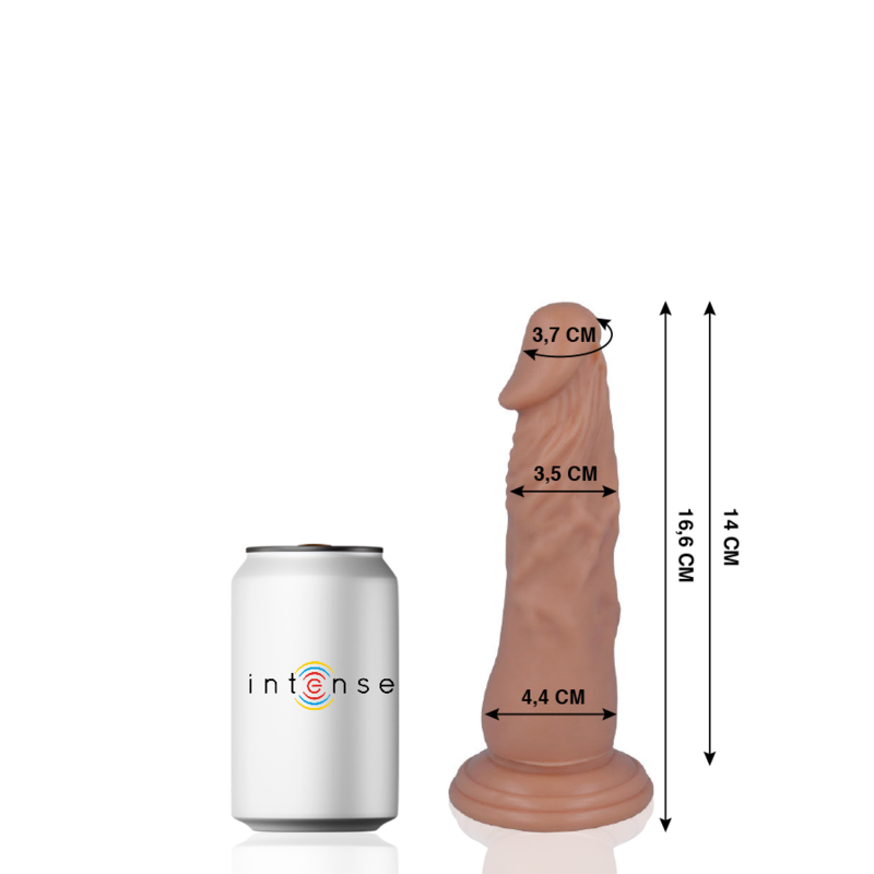 MR INTENSE – 6 REALISTIC COCK 16.6 CM -O- 4.4 CM