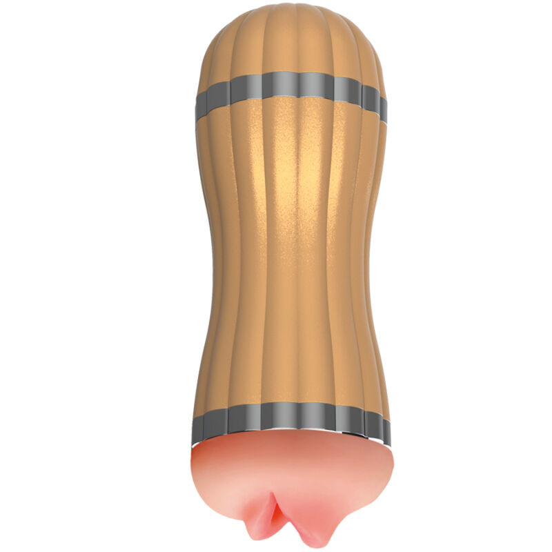 ARMONY – BEVIS DOUBLE MASTURBATOR VAGINA  MOUTH GOLDEN