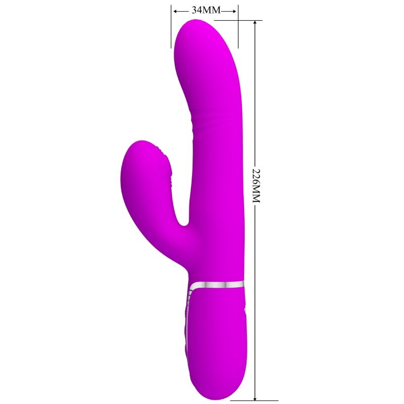 PRETTY LOVE – MULTIFUNCTION G-SPOT VIBRATOR FUCHSIA