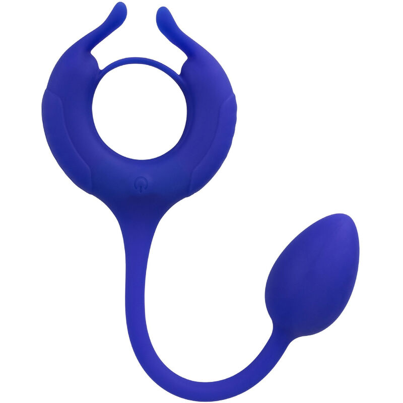 CALEXOTICS – ADMIRAL WEIGHTED COCK RING BLUE