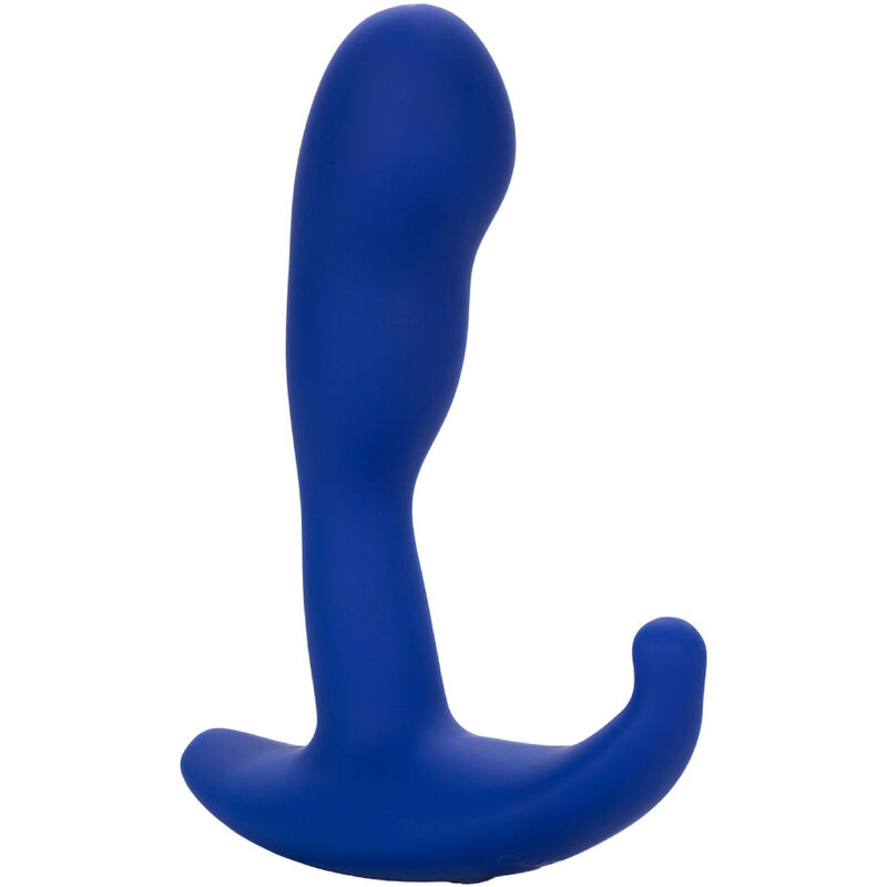 CALEXOTICS – ADMIRAL CURVED ANAL STIMULATOR  VIBRATOR BLUE