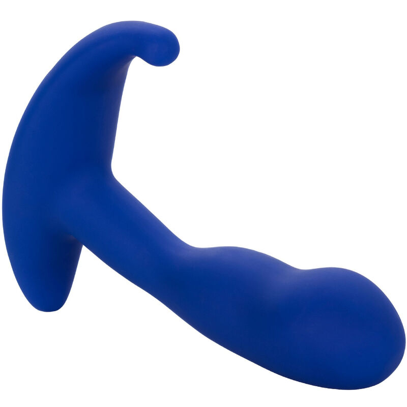 CALEXOTICS – ADMIRAL CURVED ANAL STIMULATOR  VIBRATOR BLUE