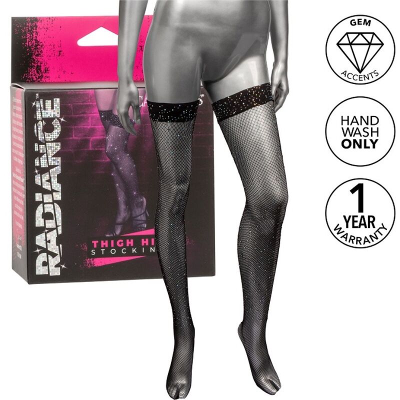 CALEXOTICS – RADIANCE THIGH HIGH STOCKINGS RHINE