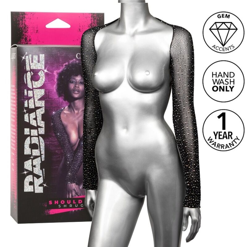CALEXOTICS – RADIANCE SHOULDER SHRUG RHINE