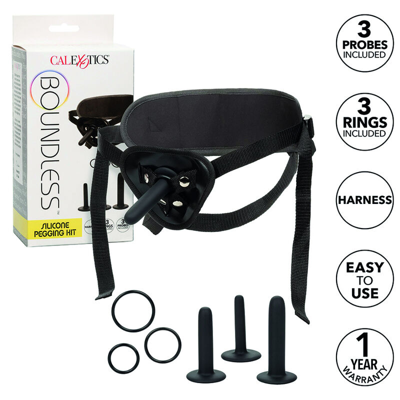 CALEXOTICS – BOUNDLESS SILICONE PEGGING KIT