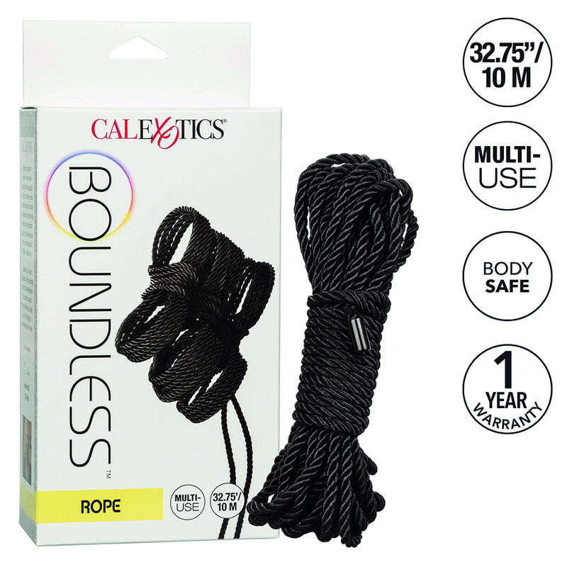 CALEXOTICS – BOUNDLESS ROPE 10M BLACK