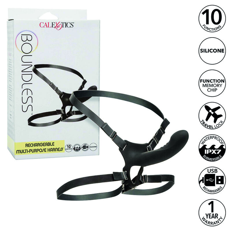 CALEXOTICS – BOUNDLESS RECHARGABLE MULTI-PORPUSE ARNESS