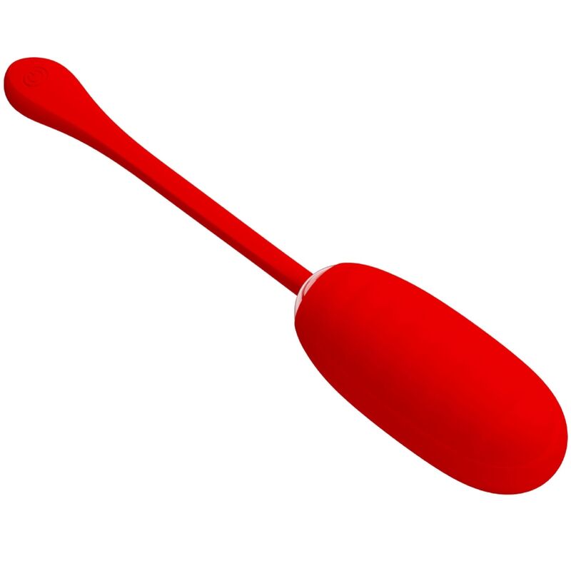 PRETTY LOVE – KIRK RECHARGEABLE VIBRATING EGG RED