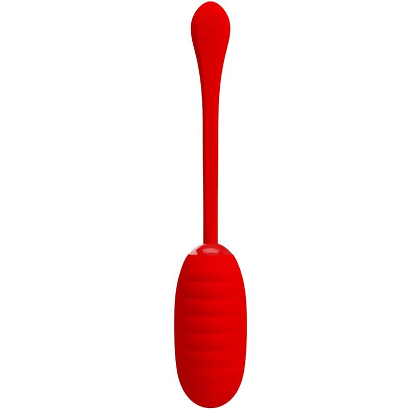 PRETTY LOVE – KIRK RECHARGEABLE VIBRATING EGG RED