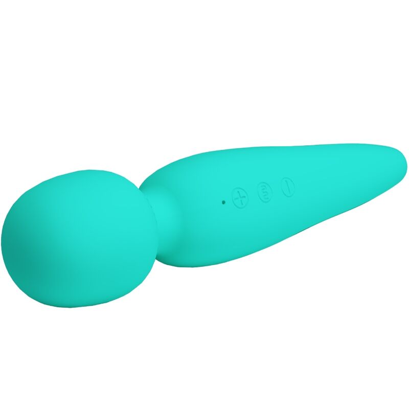 PRETTY LOVE - MEREDITH MASSAGER 12 VIBRATION MODES AQUA GREEN - Image 3