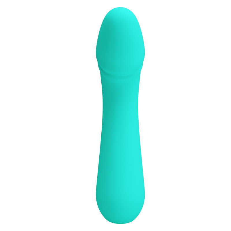 PRETTY LOVE – CETUS RECHARGEABLE VIBRATOR AQUA GREEN