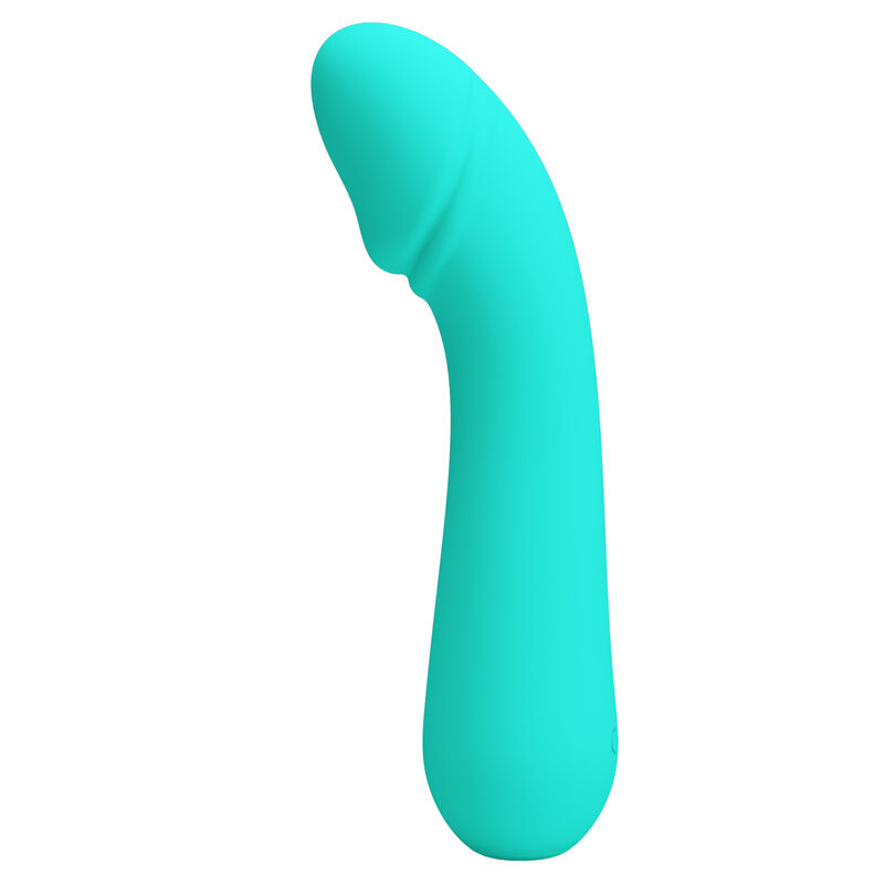 PRETTY LOVE – CETUS RECHARGEABLE VIBRATOR AQUA GREEN