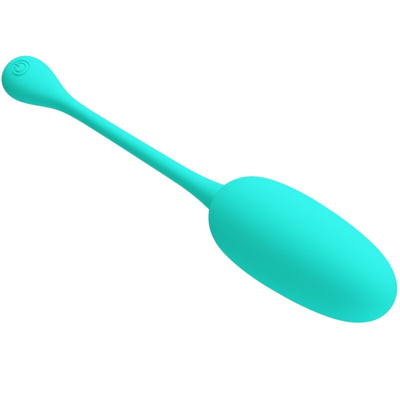 PRETTY LOVE – KNUCKER WATER GREEN RECHARGEABLE VIBRATING EGG