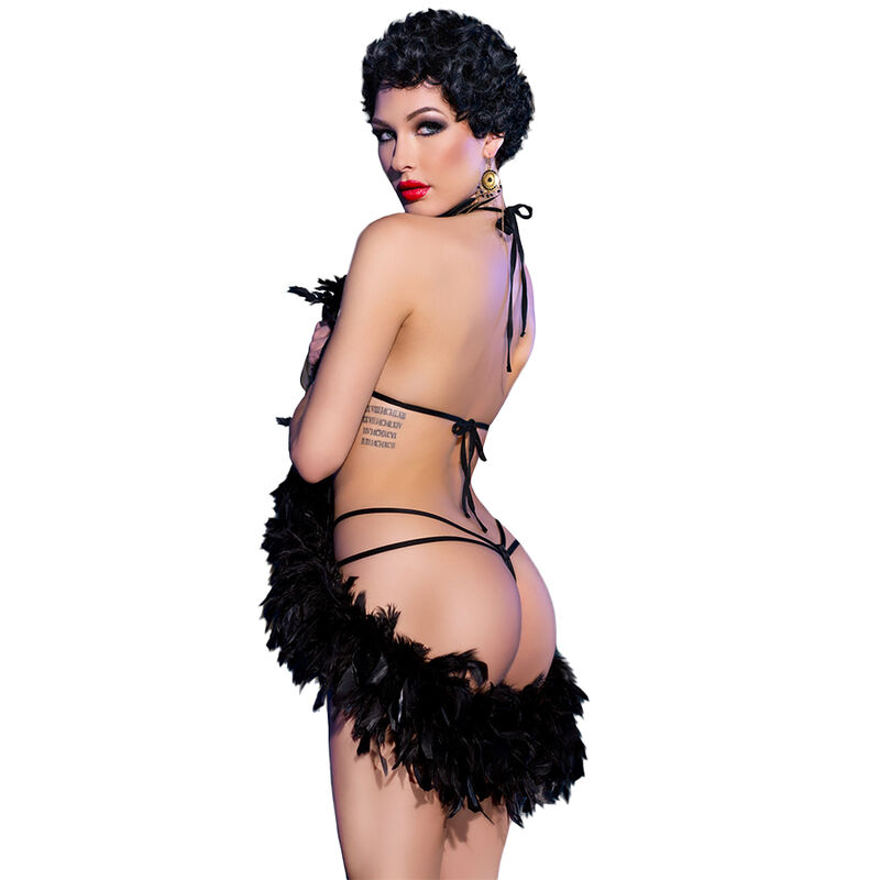CHILIROSE – CR 4479 BODYSUIT CROTCHLESS BLUE S/M