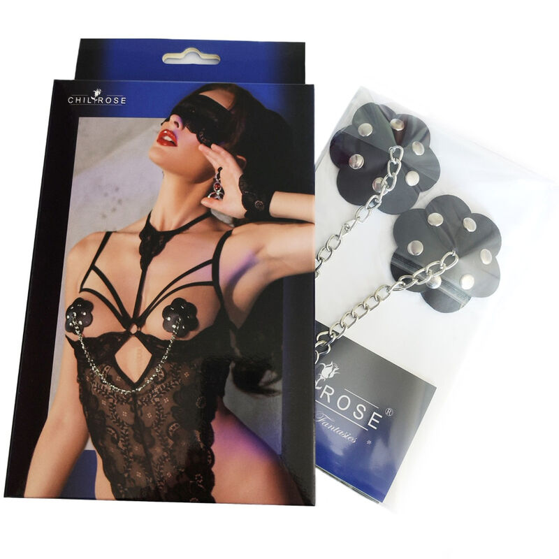 CHILIROSE – CR 4675 NIPPLE COVERS BLACK