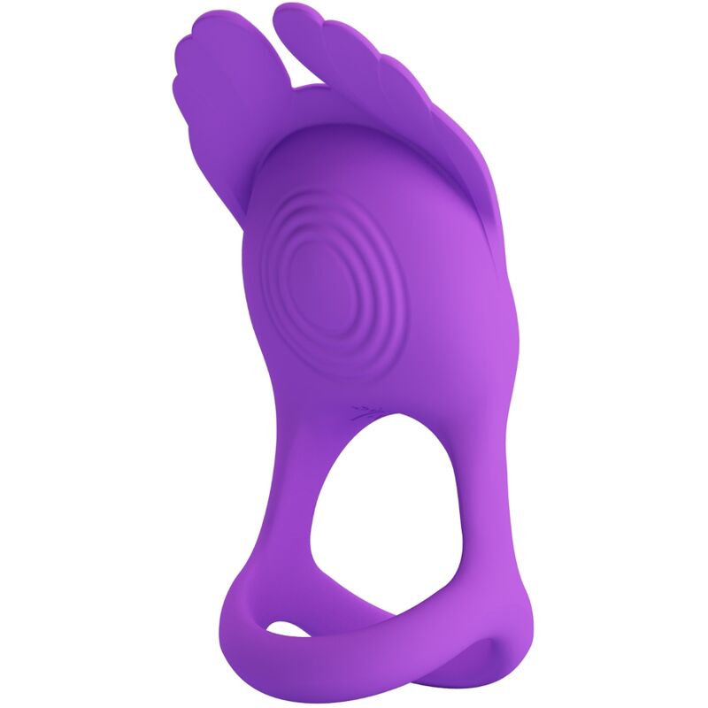 PRETTY LOVE – SILAS VIBRANT PENIS RING 7 VIBRATIONS PURPLE SILICONE