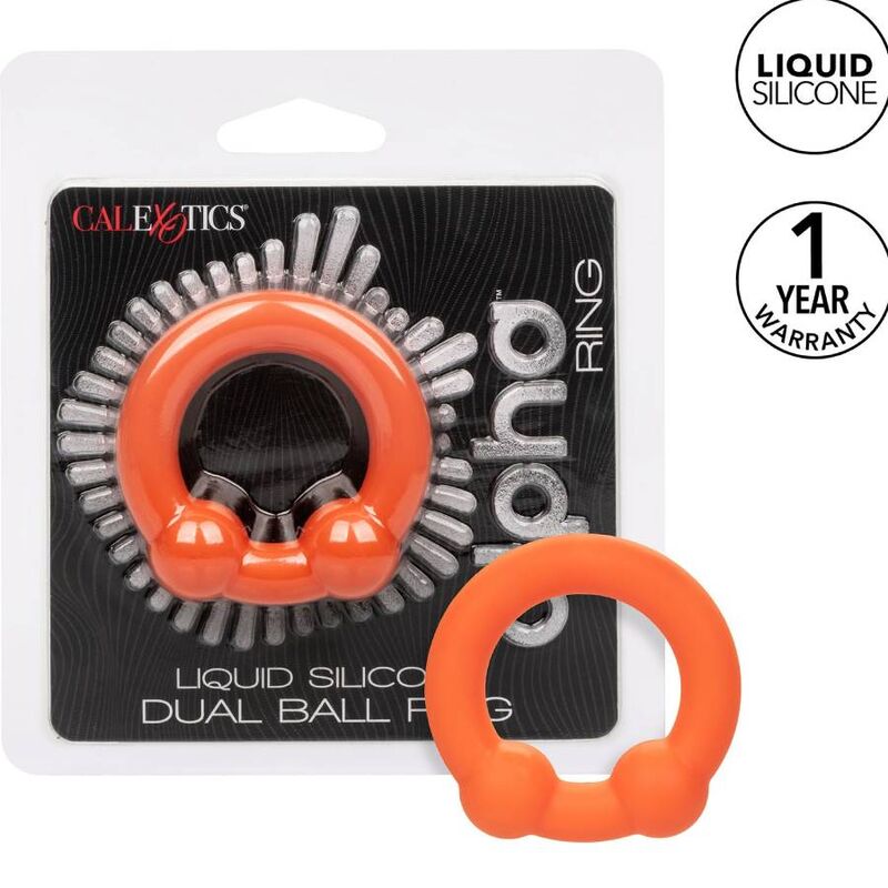 CALEXOTICS – ALPHA DUAL BALL RING ORANGE