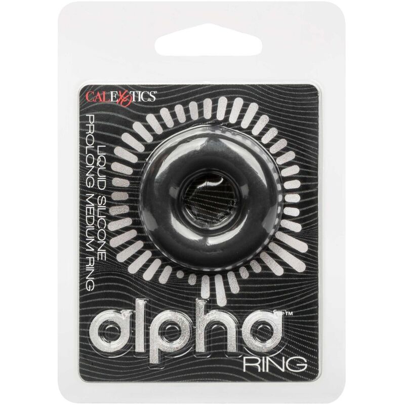 CALEXOTICS – ALPHA PROLONG MEDIUM RING BLACK