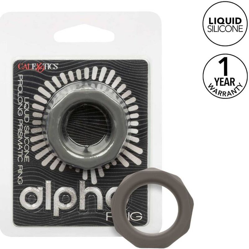 CALEXOTICS – ALPHA PROLONG PRISMATIC RING GREY