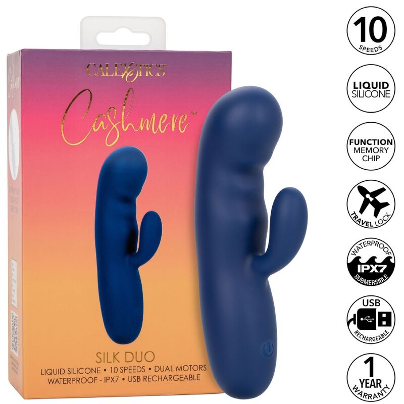 CALEXOTICS – CASHMERE SILK DUO BLUE