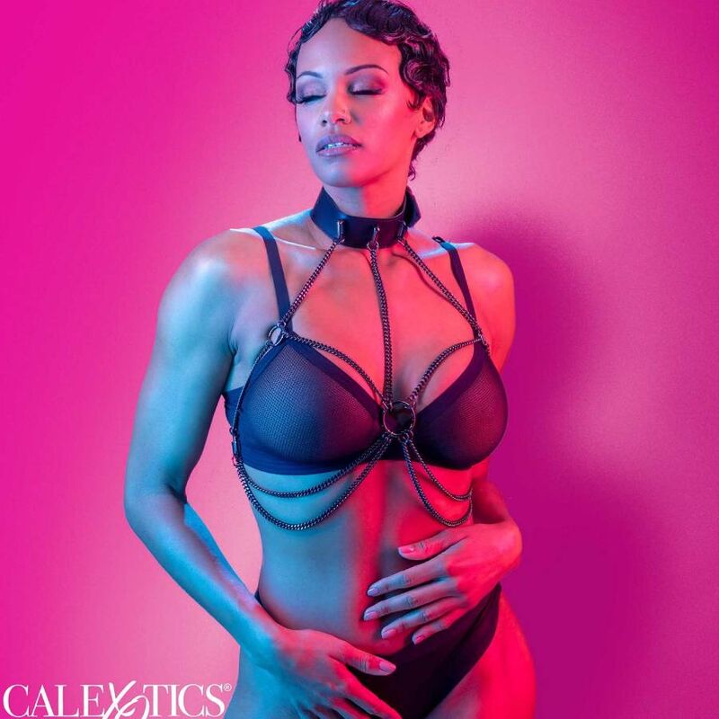 CALEXOTICS – EUPHORIA MULTI CHAIN COLLAR HARNESS