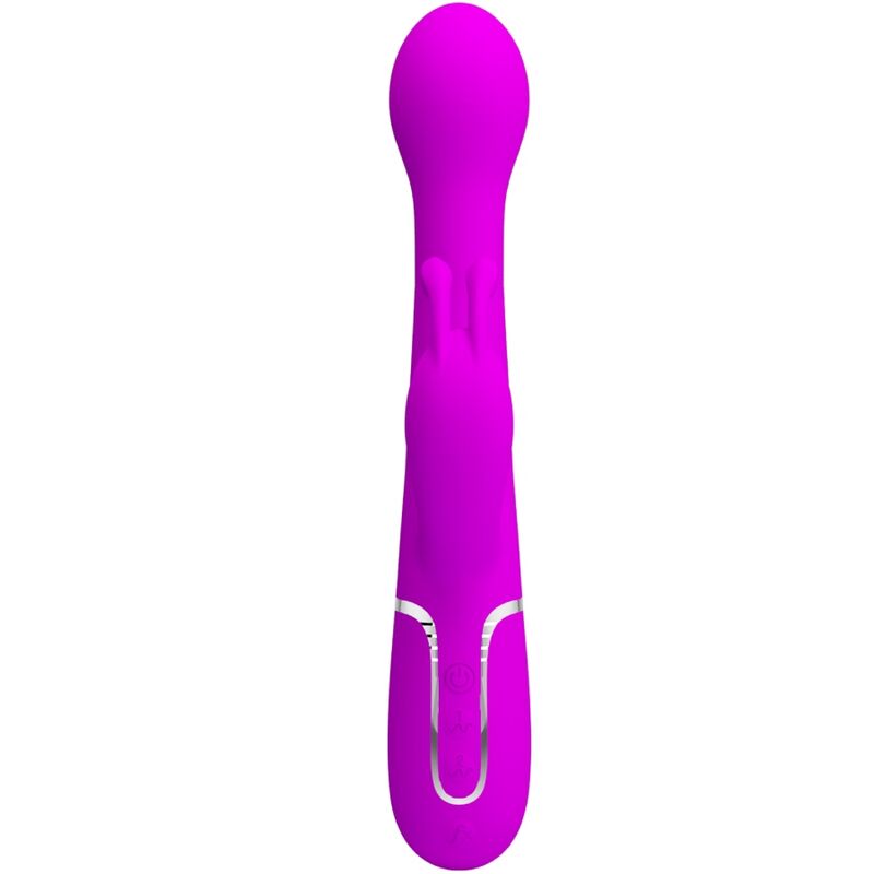 PRETTY LOVE – DEJON RABBIT VIBRATOR 3 IN 1 MULTIFUNCTION VIOLET