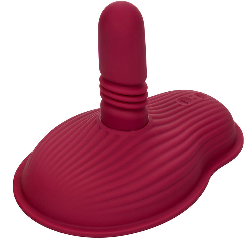 CALEXOTICS – RIDER MASSAGER DOUBLE MOTOR REMOTE CONTROL RED