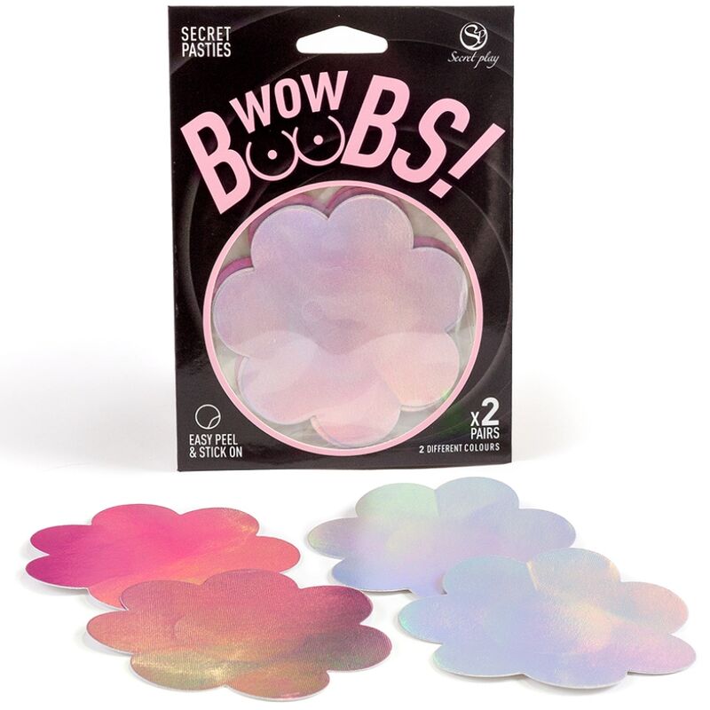 SECRET PLAY – WOW BOOBS! FLOWER NIPPLE COVERS