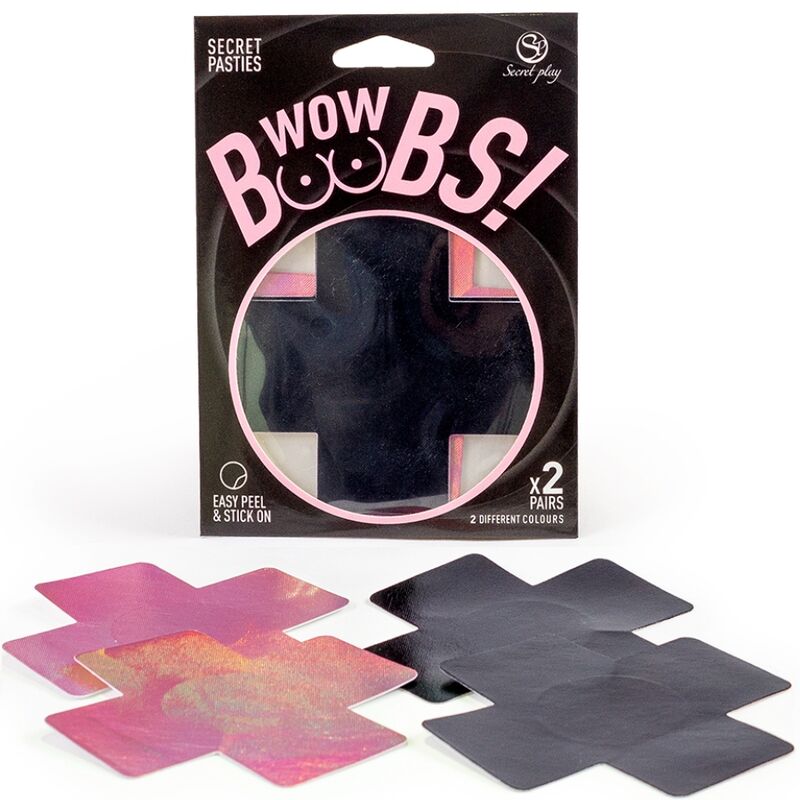 SECRET PLAY – WOW BOOBS! X NIPPLE COVERS