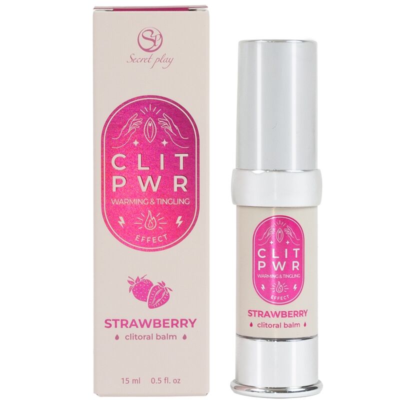 SECRET PLAY – CLIT PWR STRAWBERRY CLITORIS BALM