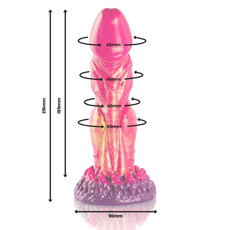 EPIC – CERBERUS DILDO MYTHOLOGICAL FIRE
