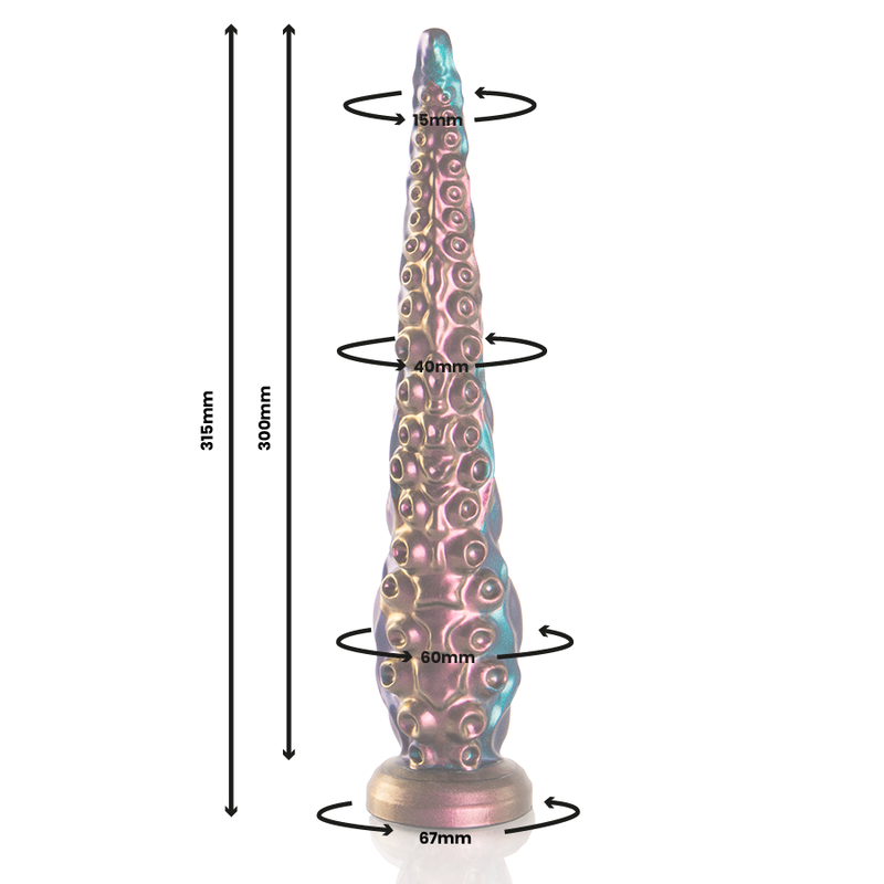EPIC – CHARYBDIS FINE TENTACLE DILDO LARGE SIZE