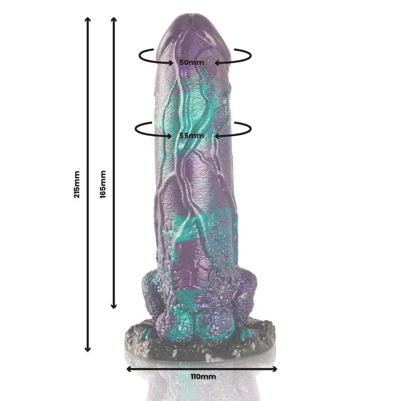 EPIC – BASILISK DILDO DOUBLE SCALY PLEASURE BIG SIZE