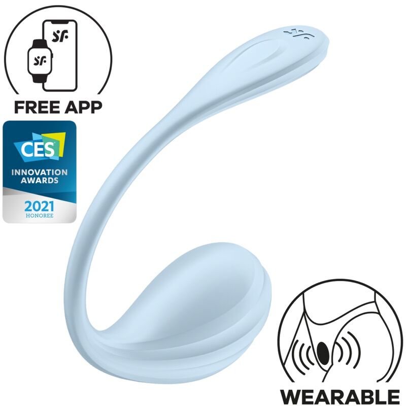 SATISFYER – SMOOTH PETAL G-POINT STIMULATOR SKY BLUE FREE APP
