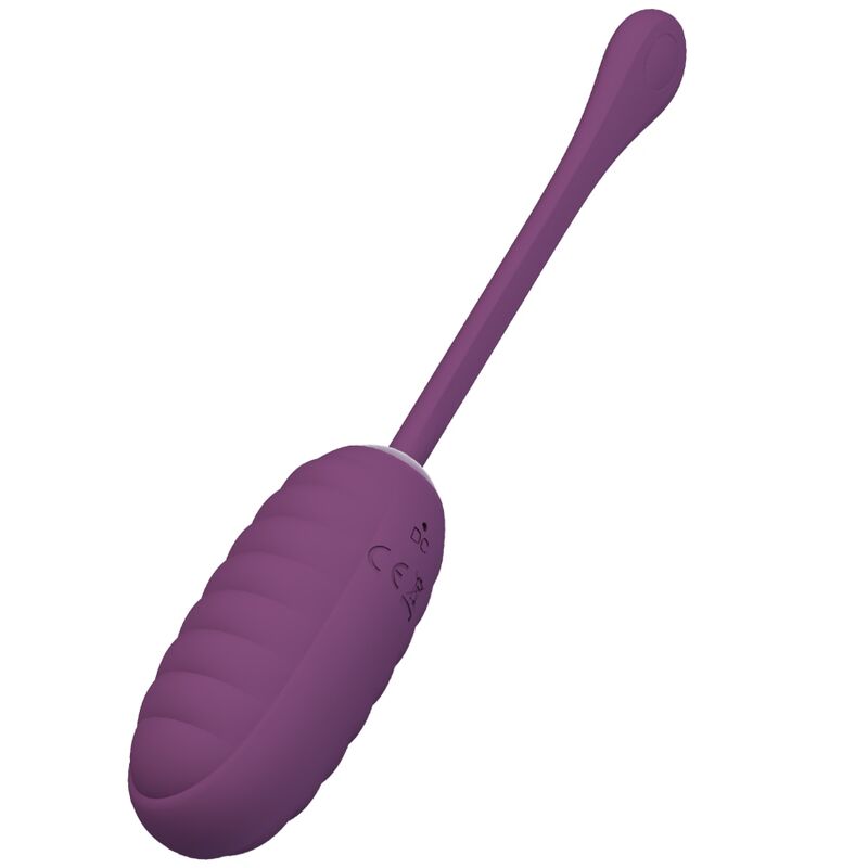 PRETTY LOVE – CASPER PURPLE RECHARGEABLE VIBRATING EGG
