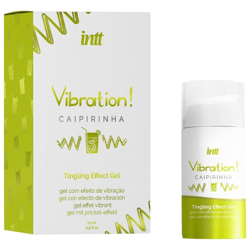 INTT – POWERFUL INTIMATE STIMULANT CAIPIRINHA LIQUID VIBRATOR GEL 15 ML