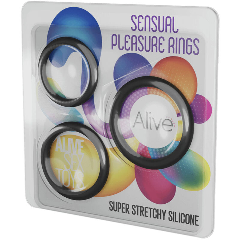 ALIVE - KIT THREE SENSUAL PLEASURE RINGS - Image 4