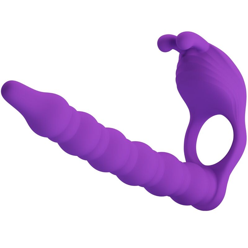 PRETTY LOVE – BLACKNEY PENIS RING WITH LILA VIBRATOR PLUG