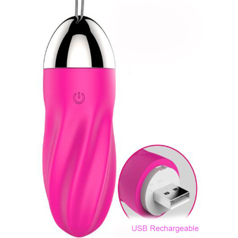 ARMONY - SWEETY SPIRAL VIBRATING EGG REMOTE CONTROL PINK - Image 4