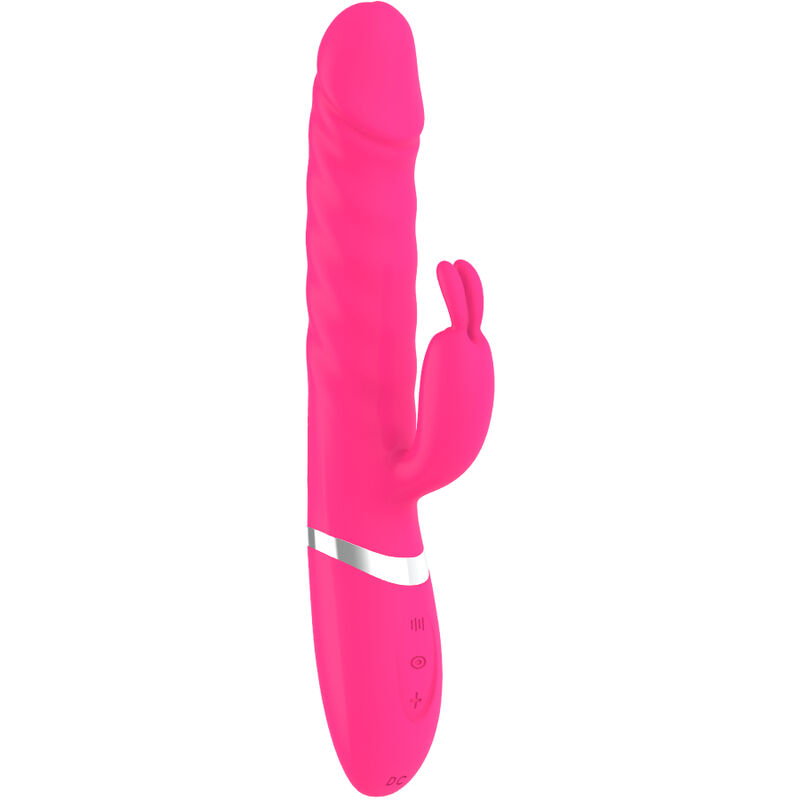 ARMONY - NASTY FUCHSIA RABBIT VIBRATOR DILDO - Image 4