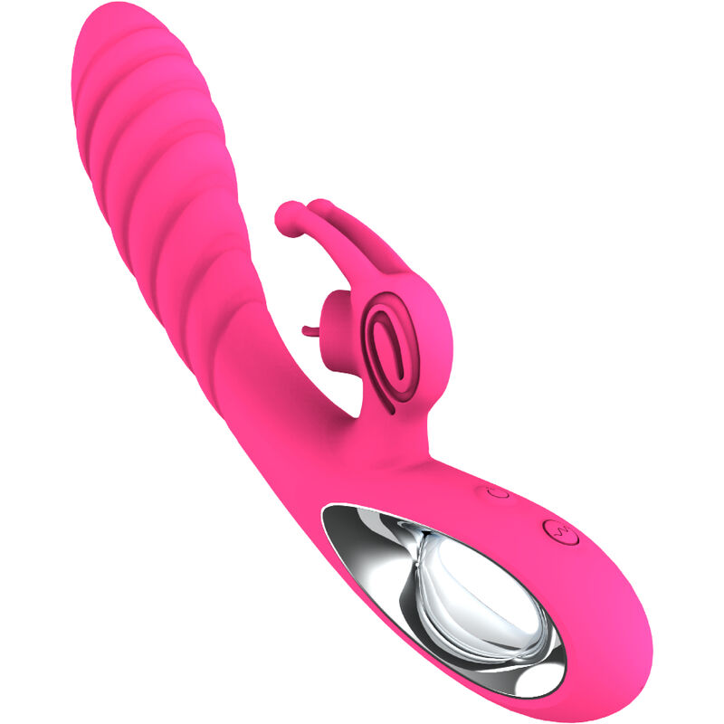 ARMONY – VICKY RABBIT VIBRATOR WITH FUCHSIA PULL RING TONGUE