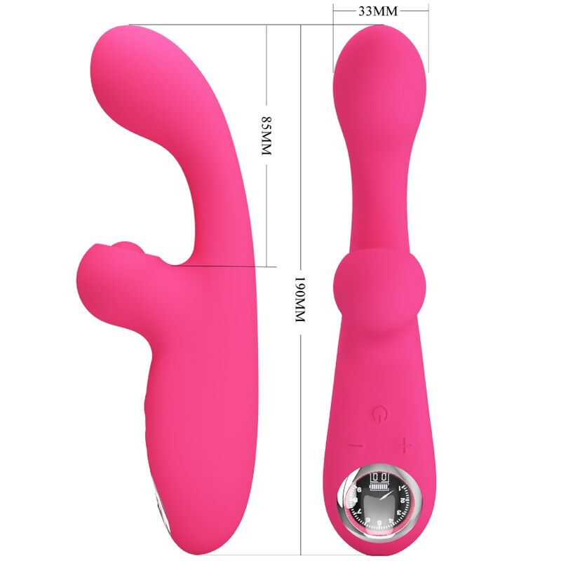 PRETTY LOVE – SKYLAR PINK STIMULATOR VIBRATOR