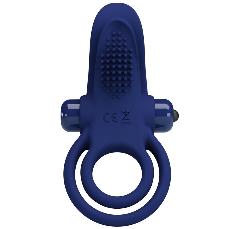 PRETTY LOVE – BRONSON DOUBLE RING WITH VIBRATION BLUE
