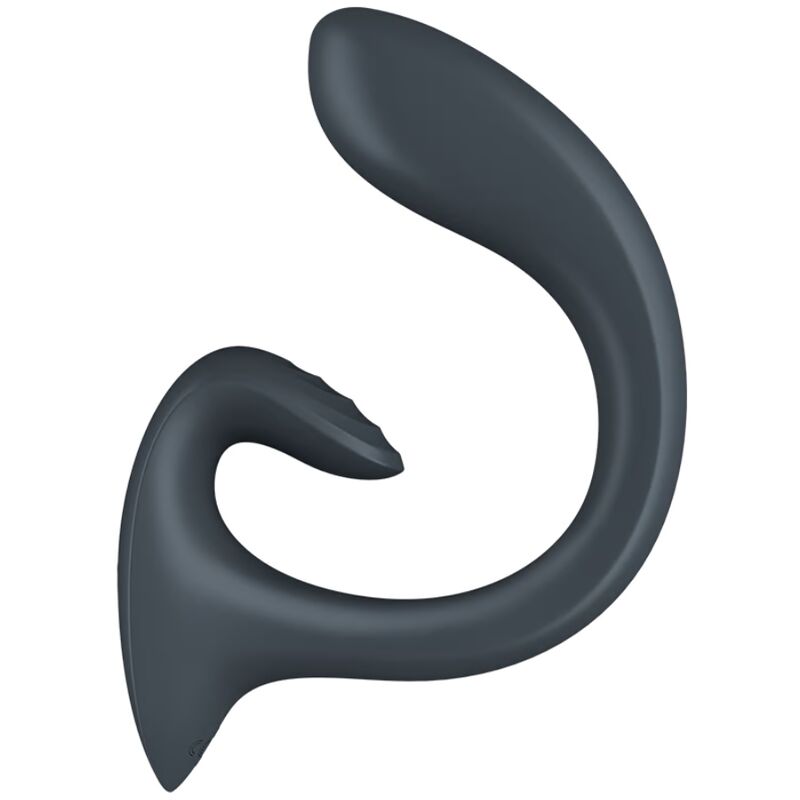 SATISFYER – G FOR GODDESS 1 RABBIT VIBRATOR DARK GRAY